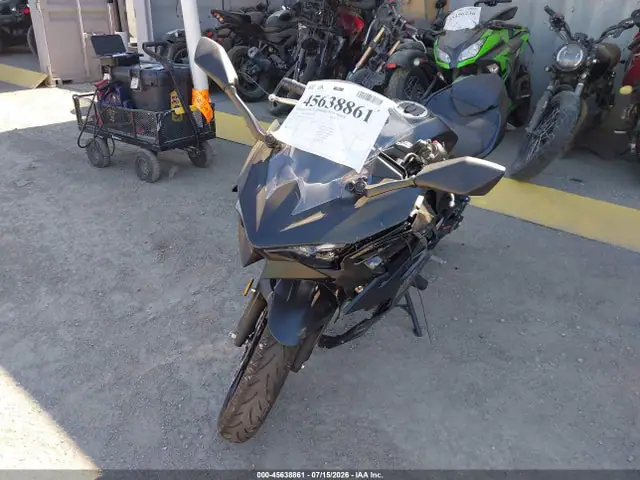 ML5EXGH11TDAA5611 — 2026 Kawasaki EX500 H, фото 2 с аукциона IAAI 30.09.2026, Передняя часть