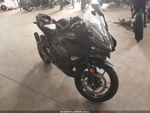 ML5EXGG11RDA21810 — 2024 Kawasaki EX500, Передняя часть (Front End), фото до ремонта