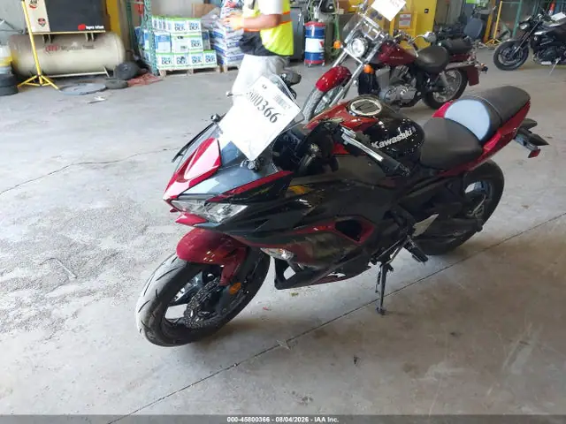 ML5EXEM13MDA30896 — 2021 Kawasaki EX650 M, фото 2 с аукциона IAAI 30.09.2026, Правый бок