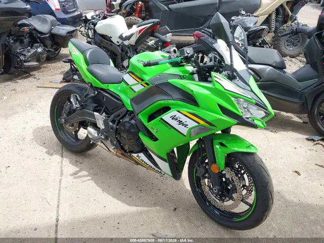 2025 Kawasaki Ex650 P VIN ML5EXEP17SDAD7192 фото 1