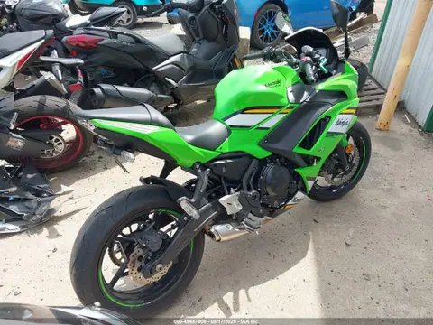 2025 Kawasaki Ex650 P VIN ML5EXEP17SDAD7192 фото 4