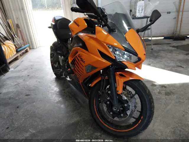 2025 Kawasaki Ex650 P VIN ML5EXEP10SDAE0113 фото 1