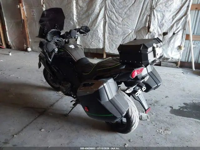 JKALZCD17PA012071 — 2023 Kawasaki KLZ1000 D, фото 3 с аукциона IAAI 29.09.2026, Передняя часть слева