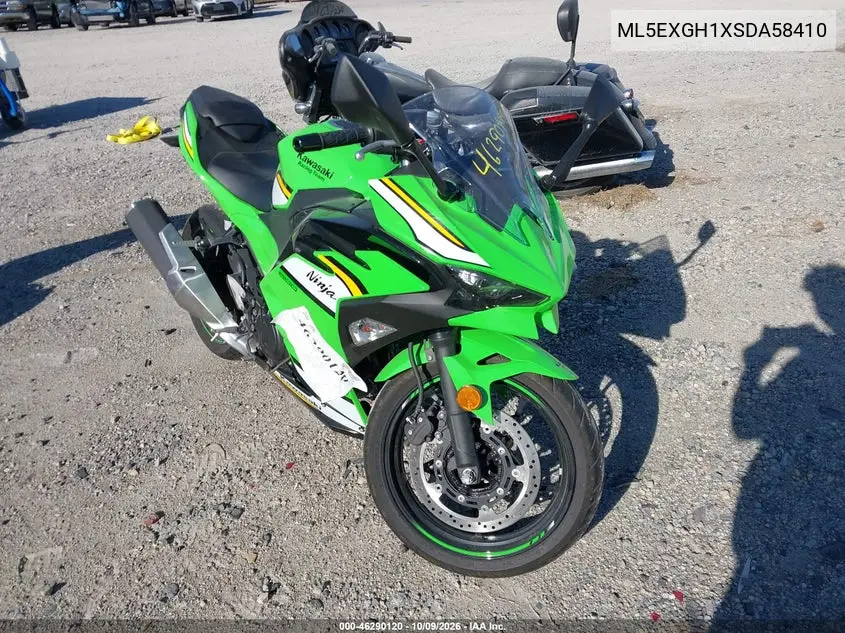 2025 Kawasaki Ex500 H VIN ML5EXGH1XSDA58410 фото 2