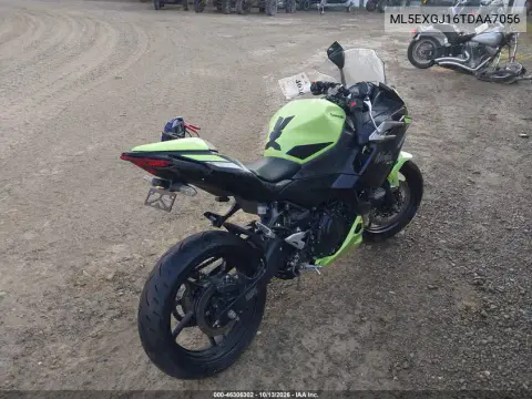 2026 Kawasaki Ex500 A/B VIN ML5EXGJ16TDAA7056 фото 5