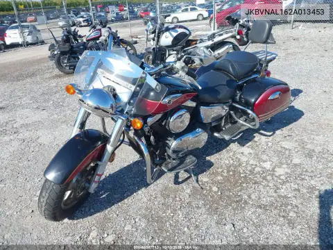 JKBVNAL162A013453 — 2002 Kawasaki Vn 1500, фото 3 с аукциона IAAI, Повреждения со всех сторон