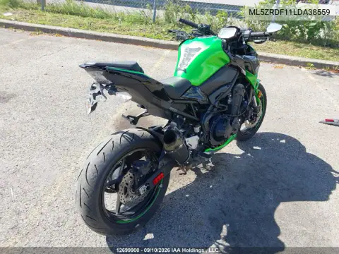 2020 Kawasaki Zr900 F VIN ML5ZRDF11LDA38559 фото 4