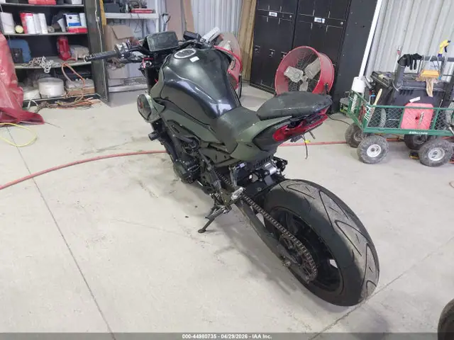 ML5ZRDS11SDA01239 — 2025 Kawasaki ZR900 S, фото 3 с аукциона IAAI 29.09.2026, Передняя часть