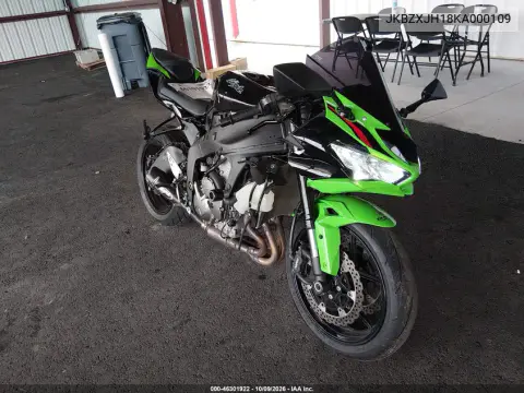 2019 Kawasaki Zx636 K VIN JKBZXJH18KA000109 фото 3