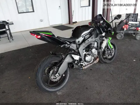 2019 Kawasaki Zx636 K VIN JKBZXJH18KA000109 фото 4