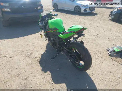 2023 Kawasaki Zx400 S VIN ML5ZXCS11PDA00700 фото 3