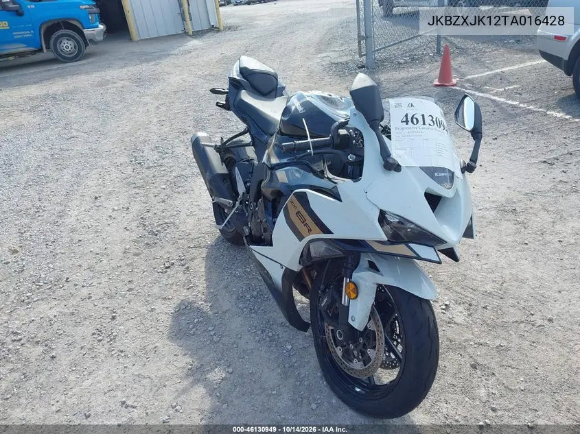 JKBZXJK12TA016428 Kawasaki Zx 2026 — повреждение Передняя часть, фото до ремонта