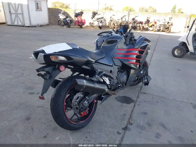 JKBZXNF10EA007294 — 2014 Kawasaki ZX1400 F, фото 4 с аукциона IAAI 14.10.2026, Передняя часть