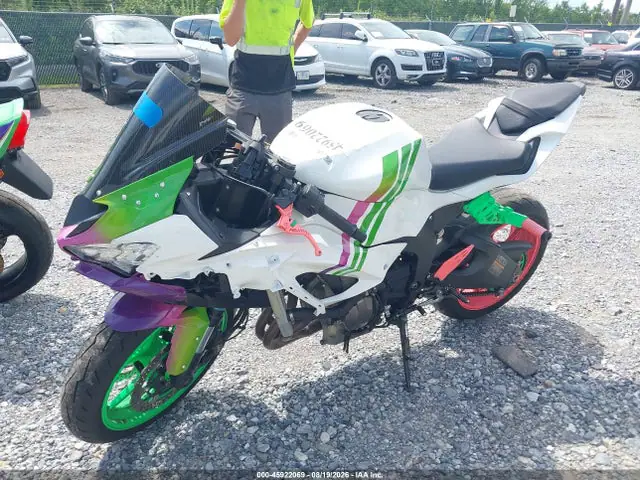 JKBZXJH19PA017346 — 2023 Kawasaki ZX636 K, фото 2 с аукциона IAAI 30.09.2026, Правый бок