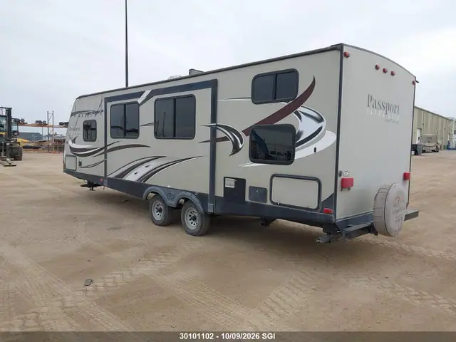 4YDT28129GT413580 — 2016 Keystone Passport G/T G/T, фото 3 с аукциона IAAI 13.10.2026, Передняя часть