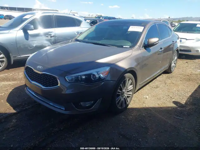 2014 KIA Cadenza Premium VIN KNALN4D73E5134618 фото 2