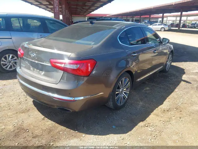 2014 KIA Cadenza Premium VIN KNALN4D73E5134618 фото 4