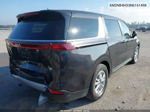 KNDNB4H33N6161498 — 2022 Kia Carnival, фото 5 с аукциона IAAI, Задняя часть