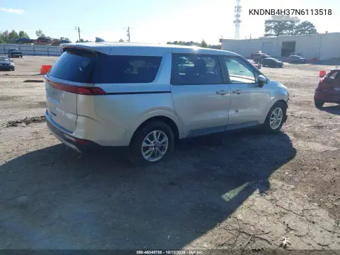 2022 Kia Carnival Mpv Lx Seat Package VIN KNDNB4H37N6113518 фото 5