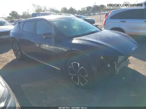 KNDC3DLC4N5084898 — 2022 Kia EV6, Передняя часть, фото до ремонта