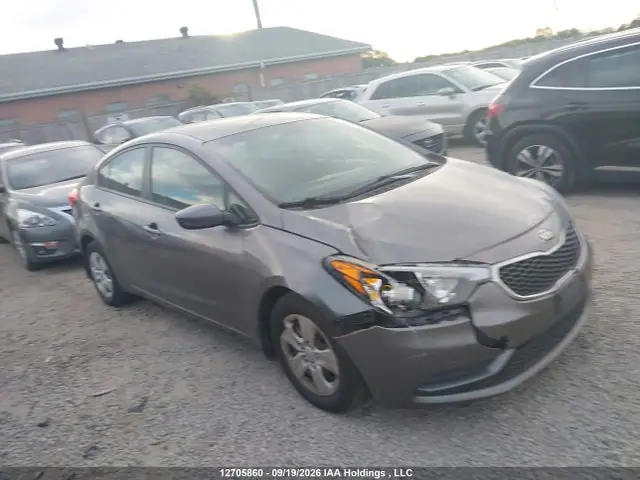KNAFK4A64E5235412 Kia Forte 1.8L LX/1.8L Lx+/1.8L SE 2014 — повреждение Передняя часть, фото до ремонта