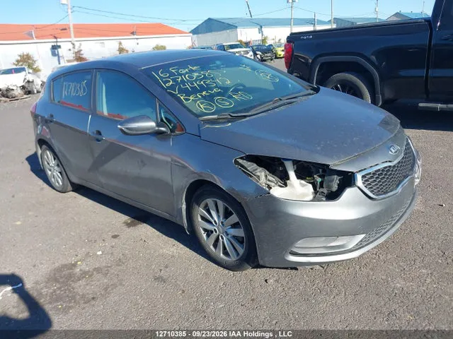 2016 KIA Forte 2.0l Ex/2.0l Lx+ VIN KNAFK5A82G5449342 фото 1