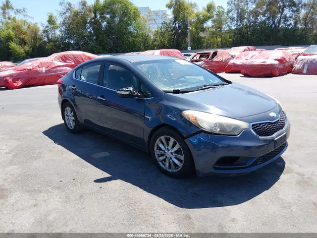 2014 KIA FORTE EX VIN KNAFX4A80E5116307 фото 1
