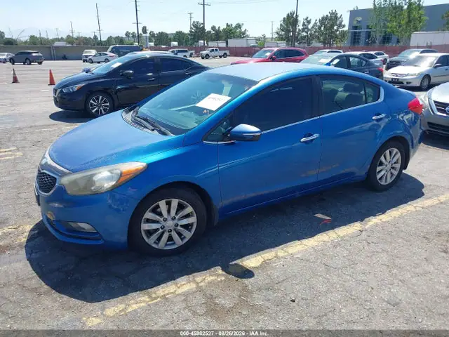 KNAFX4A87E5072578 — 2014 Kia Forte EX, фото 2 с аукциона IAAI 29.09.2026, Естественный износ