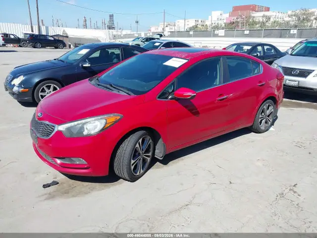 KNAFZ4A86E5104804 — 2014 Kia Forte EX, фото 2 с аукциона IAAI 14.10.2026, Естественный износ