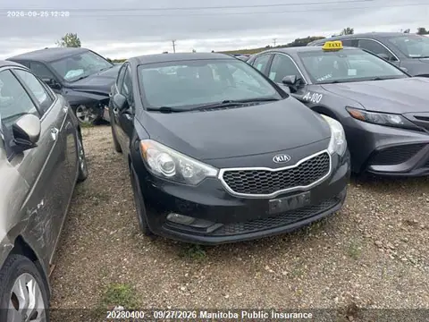 KNAFX4A81F5396305 — 2015 Kia Forte EX, Задняя часть (Rear), фото до ремонта