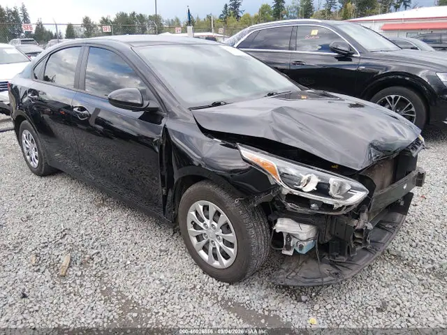 3KPF24ADXKE055188 — 2019 Kia Forte FE, Передняя часть (Front End), фото до ремонта