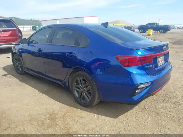3KPF34AD8ME380700 — 2021 Kia Forte GT-Line, Передняя часть (Front End), фото до ремонта