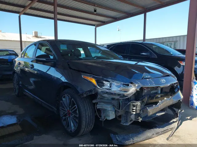 2020 KIA FORTE GT VIN 3KPF44AC1LE199859 фото 1