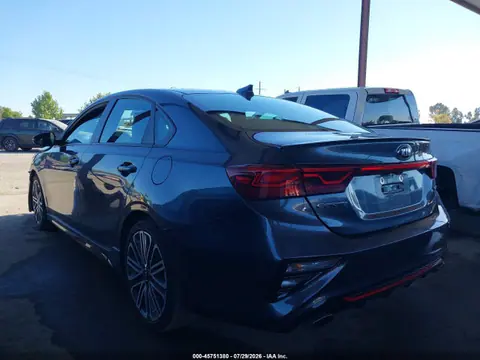 2020 KIA FORTE GT VIN 3KPF44AC1LE199859 фото 3