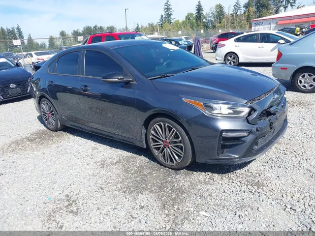 2020 KIA FORTE GT VIN 3KPF44AC1LE212920 фото 1