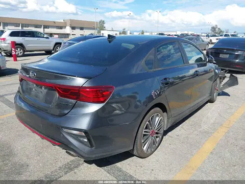 2021 KIA FORTE GT VIN 3KPF44AC1ME376685 фото 4