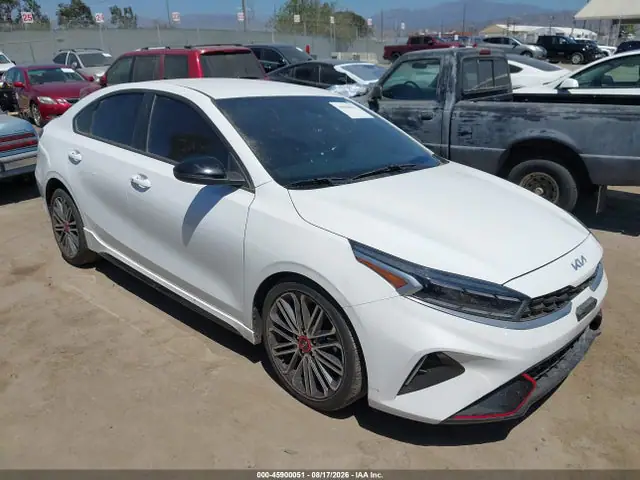 3KPF44AC0NE477587 — 2022 Kia Forte GT, Левый бок (Left Side), фото до ремонта