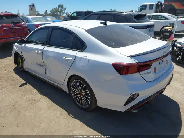 3KPF44AC0NE477587 — 2022 Kia Forte GT, фото 3 с аукциона IAAI 30.09.2026, Левый бок
