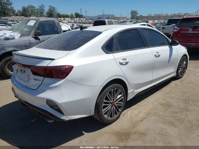 3KPF44AC0NE477587 — 2022 Kia Forte GT, фото 4 с аукциона IAAI 30.09.2026, Левый бок