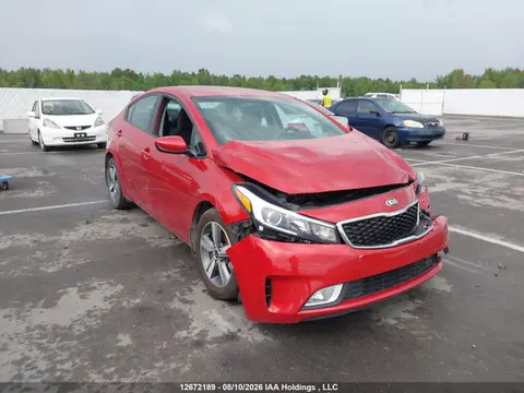 3KPFL4A74JE197400 — 2018 Kia Forte LX/lx+, Передняя часть (Front), фото до ремонта