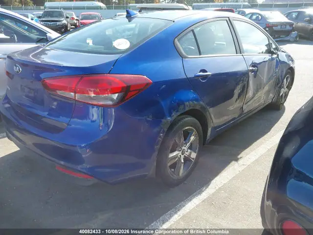 3KPFL4A72JE259604 — 2018 Kia Forte LX/S, фото 4 с аукциона IAAI 14.10.2026, Передняя часть справа