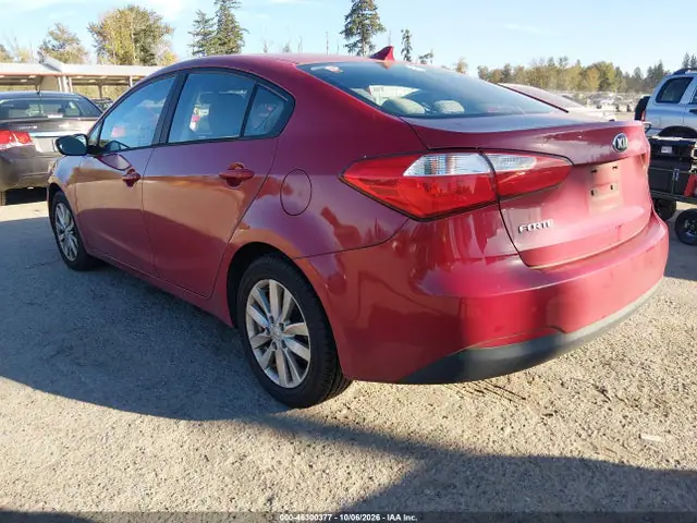 KNAFX4A66E5073607 — 2014 Kia Forte LX, фото 3 с аукциона IAAI 14.10.2026, Естественный износ