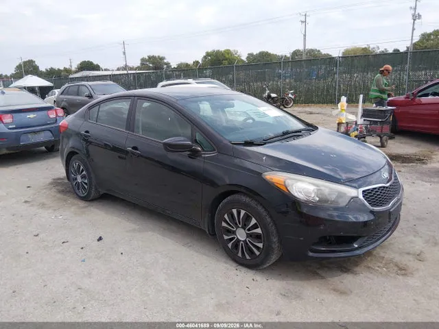 2016 KIA FORTE LX VIN KNAFK4A65G5531459 фото 1