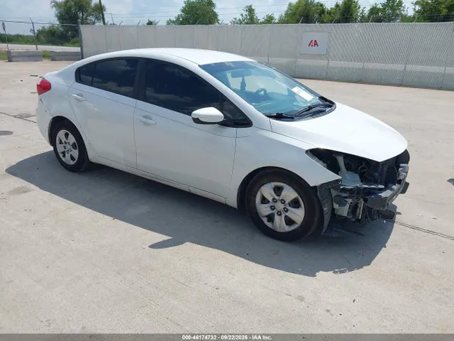 2016 KIA FORTE LX VIN KNAFK4A65G5616480 фото 1