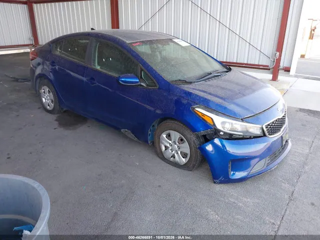 2017 KIA FORTE LX VIN 3KPFK4A72HE080055 фото 1