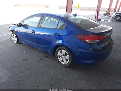 2017 KIA FORTE LX VIN 3KPFK4A72HE080055 фото 3