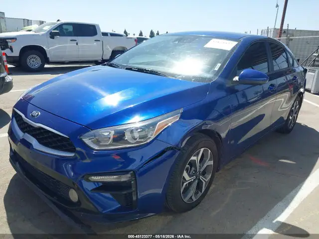 3KPF24AD3LE208916 — 2020 Kia Forte Lxs, фото 2 с аукциона IAAI 29.09.2026, Задняя часть