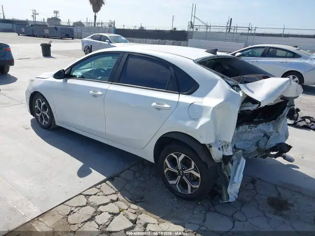 3KPF24ADXME324969 — 2021 Kia Forte Lxs, фото 3 с аукциона IAAI 30.09.2026, Задняя часть
