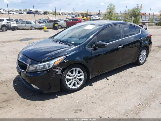 2017 KIA FORTE S VIN 3KPFL4A76HE044785 фото 2