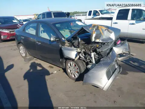 KNAFU4A23A5086685 — 2010 Kia Forte, Повреждения со всех сторон, фото до ремонта